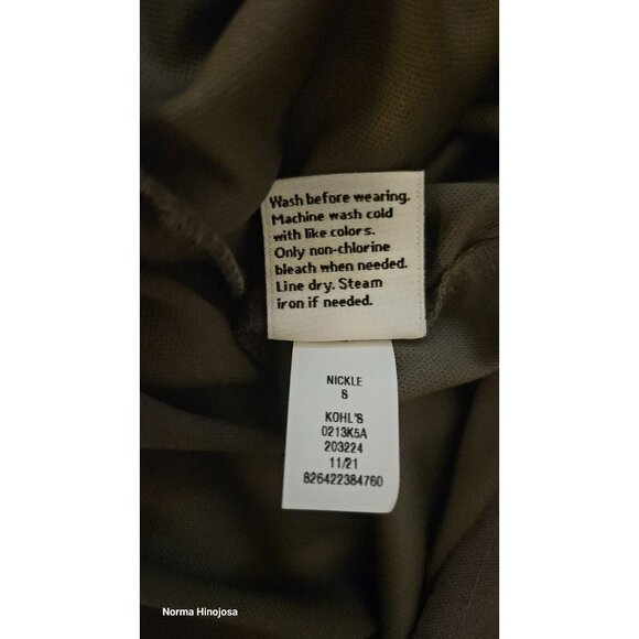 Nine West Womens Brown Maxi Skirt Tiered Design Rayon & Polyester Size S - Picture 7 of 7